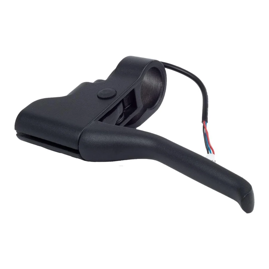 Brake lever assembly, enclosed housing