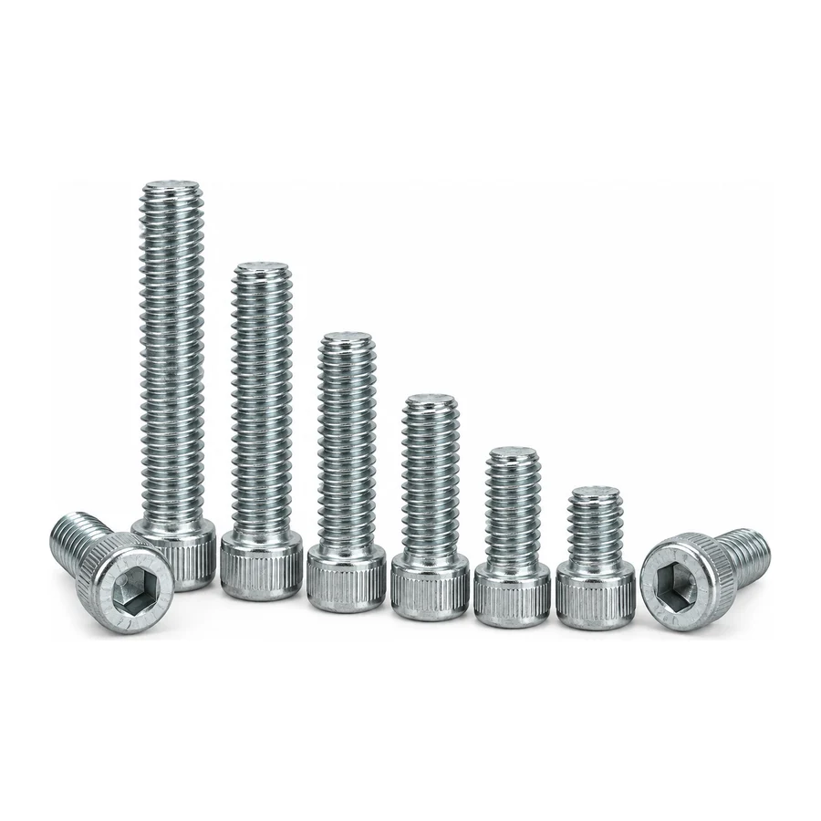 Hex socket head screw kit, galvanised carbon steel