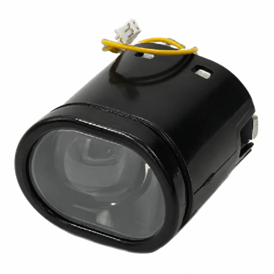 Headlight, front, oval, for 36 V 350 W vehicles