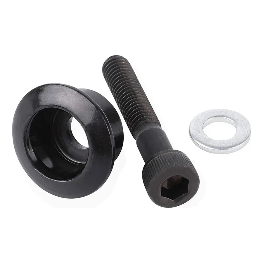 Cable-concealing screw assembly, stem tube