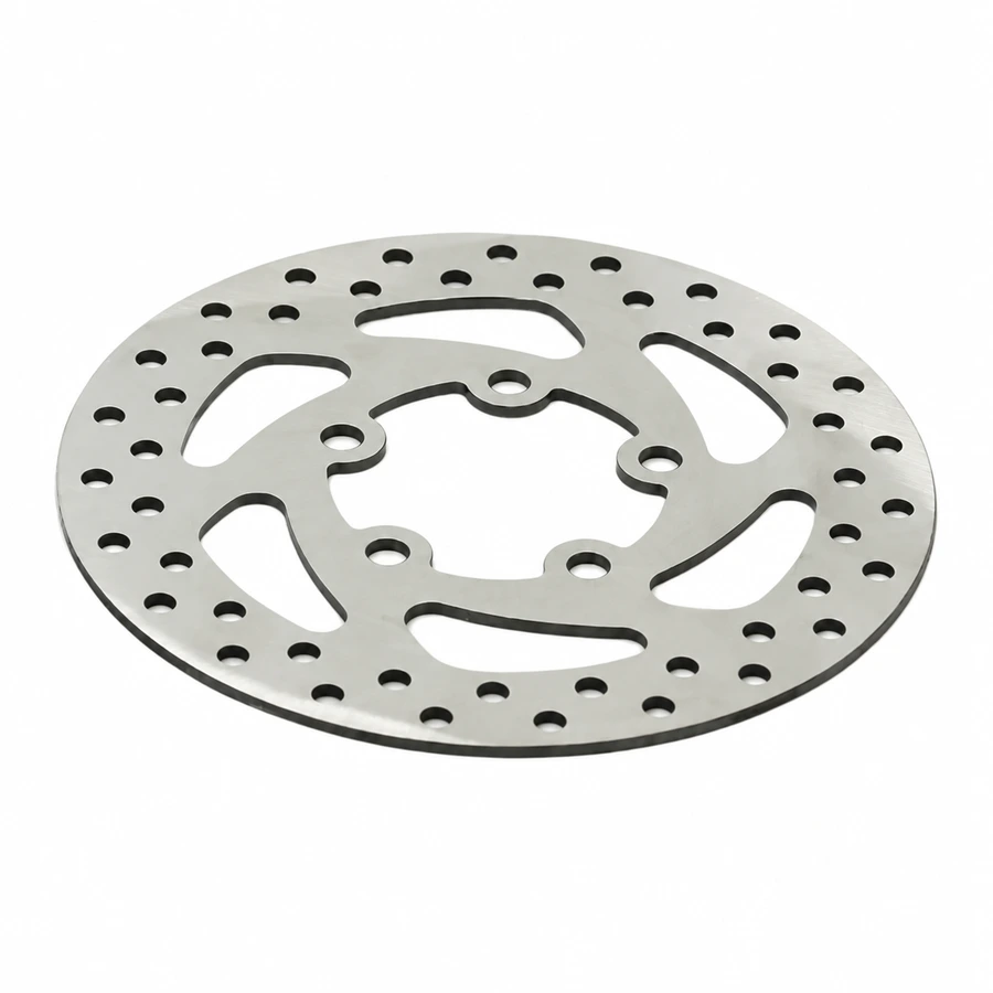 Brake disc, round-hole pattern