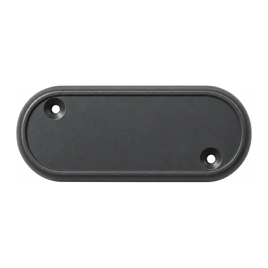 Rear trim cover, left