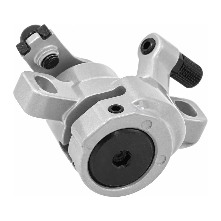 Mechanical disc brake caliper, silver-grey