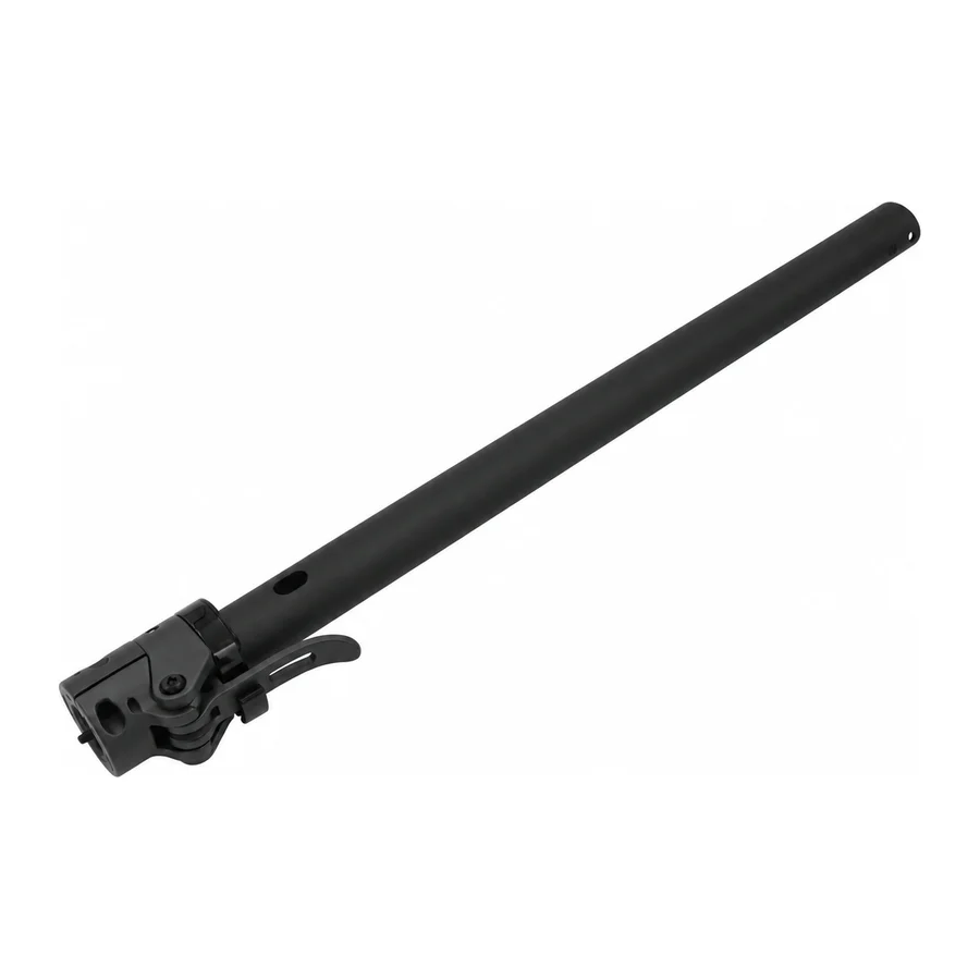 Folding stem tube with folding joint