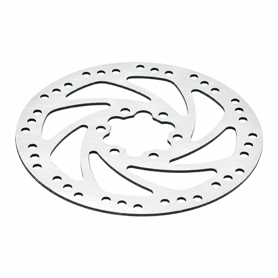 Brake disc, curved-arm pattern