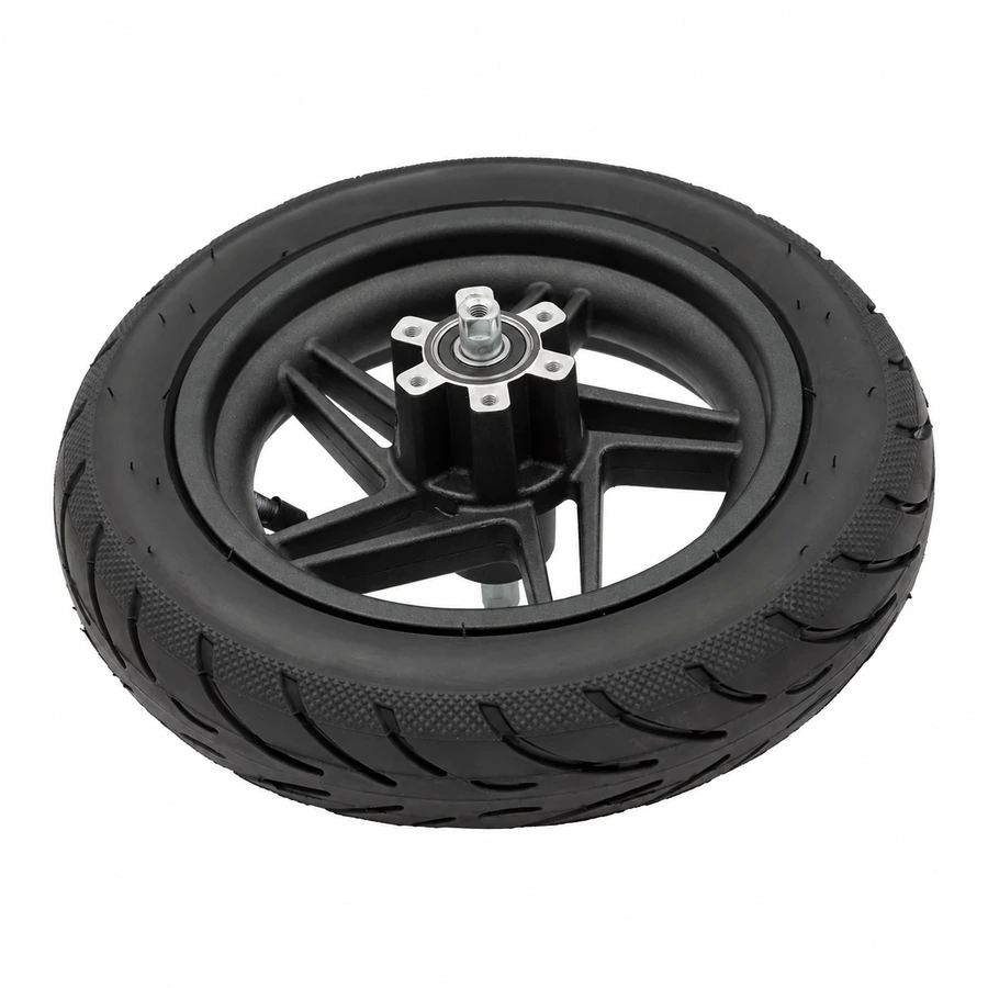Rear wheel assembly, 10-inch, for 300 W vehicles