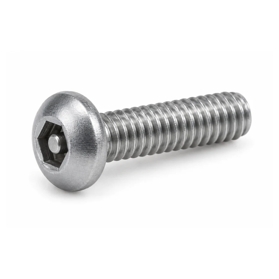 Hex security screw, pan head, M4×12
