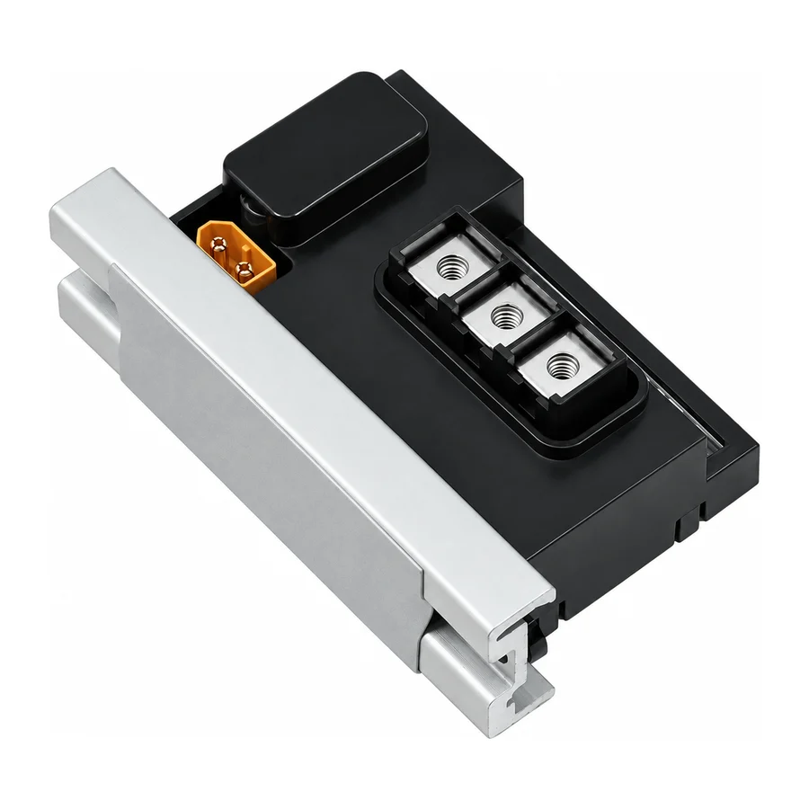 Controller, 36 V, for 350 W motor, rail-mount housing (upgraded)