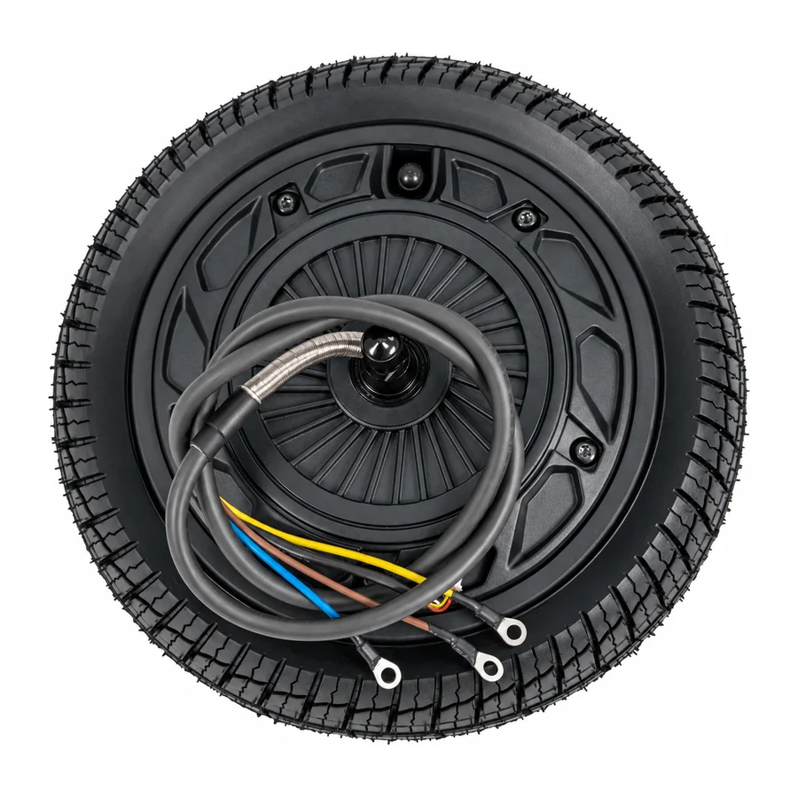 Hub motor, 500 W, 10.5-inch, with tyre